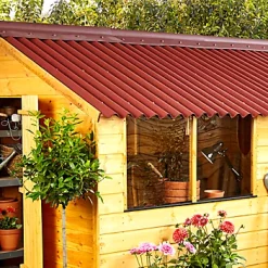 Corrubit 100 Pointes Plaque Bitumé Rouge