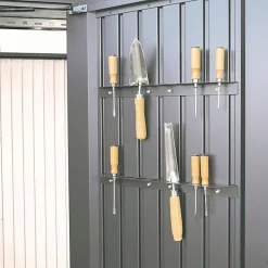2 Supports De Petits Outils Pour Abri De Jardin Biohort AvantGarde, HighLine Et Panorama