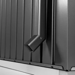 Descente D'eaux Pluviales Pour Abri De Jardin Biohort Europa Gris Foncé (2 Pièces)