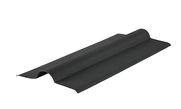 Corrubit Faitière Bitumé Noir 100 X 45 Cm 1 Corrubit Faitière Bitumé Noir 100 X 45 Cm