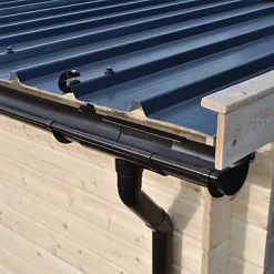 Kit Gouttière Pour Abri De Jardin Bois Gardenas Lindo L Et XL + Pergola