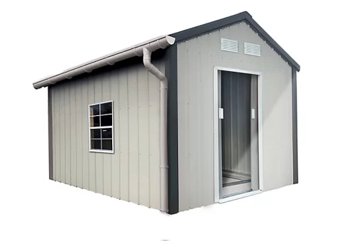 Fitt Kit Gouttière Pour Abri De Jardin Dév.160 Gris -Promos Abri De Jardin Magasin kit gouttiere pour abri de jardin dev 160 gris3396046892455 01c FR CF