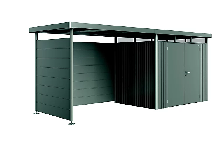 Paroi Arrière Biohort En Métal Pour Auvent Taille L Dimensions L.266 X P. 4 X H.181 Mm 1 Paroi Arrière Biohort En Métal Pour Auvent Taille L Dimensions L.266 X P. 4 X H.181 Mm