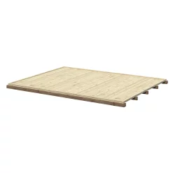 GoodHome Plancher Pour Abri Bois Belaia 7,44 M² ép.28 Mm