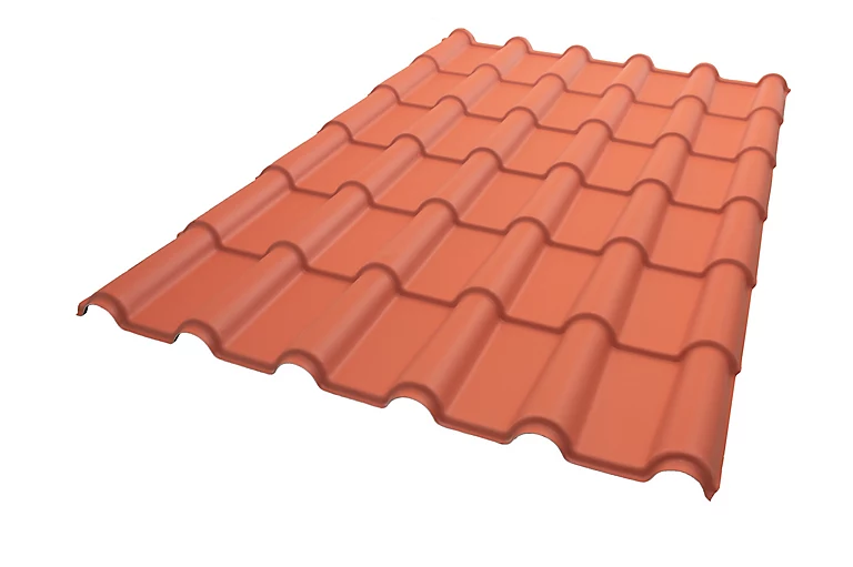 Plaque Pvc Imitation Tuile Romaine Renolit Tecno Imac La Romana Terre Cuite - 184 X 117 Cm 1 Plaque Pvc Imitation Tuile Romaine Renolit Tecno Imac La Romana Terre Cuite - 184 X 117 Cm